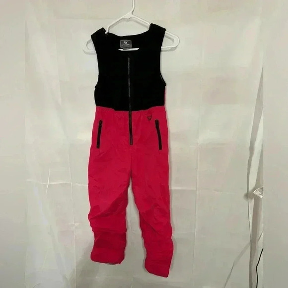 Girls size 7 white sierra brand snow suit, #F639 - Picture 1 of 4